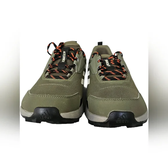 Adidas Anylander Mid Hiking Shoes in Olive Green Mens Size 13M